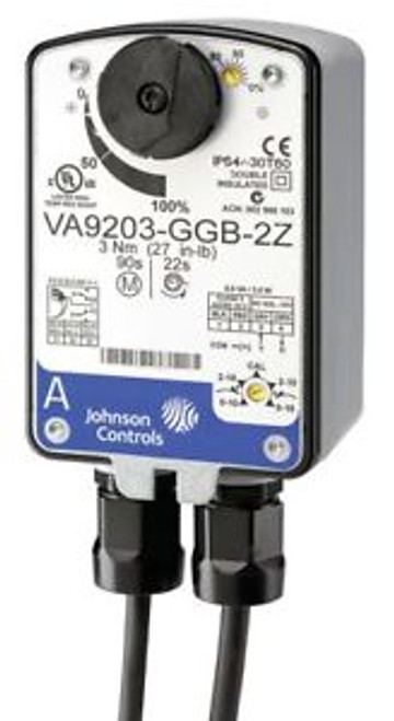 Johnson Controls Floating Electric Ball Valve Actuator 90 sec. Cycle Time 27