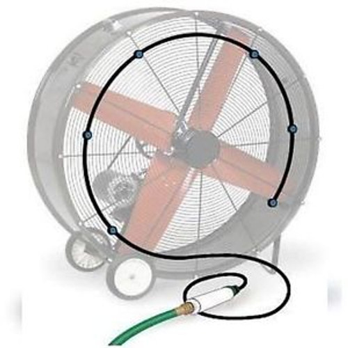 FAN MISTER KIT - 42 to 47 Fans - MISTING KIT Commercial - Industrial - 10 GPH