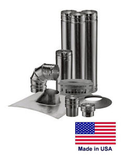 VENTING KIT for Propane LP & Natural Gas NG Heaters - 4 - for Vertical Venting