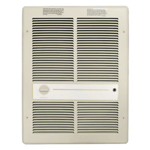 TPI F3317T2RP Fan Forced Wall Heater 4800W 208V Ivory