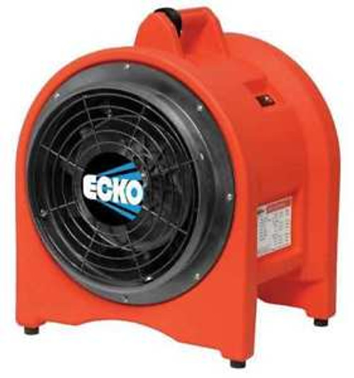 ECKO K30 Confined Space Fan 1/3 HP Orange