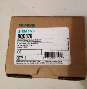 Siemens Ite Bqd370 Circuit Breaker 3Pole 70Amp New