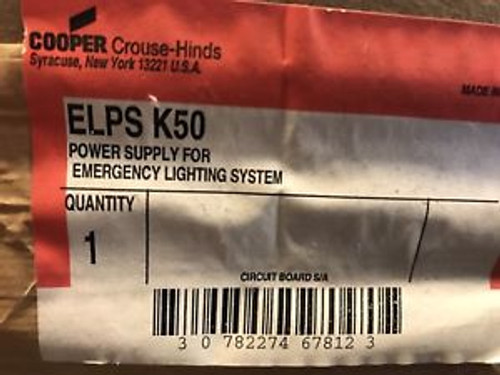 Cooper ELPSK50 Emergency Power Supply New  in Box