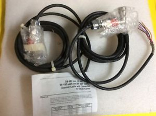 2- Fireye 59-497- Scanner Cable With Connector for Insight Scanner Nos