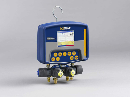 Yellow Jacket Refrigeration System Analyzer w/ Hoses