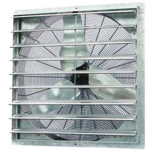 iLIVING ILG8SF36S 6128 CFM 8.24 Sone Commercial Grade Shutter Mount Exhaust Fan