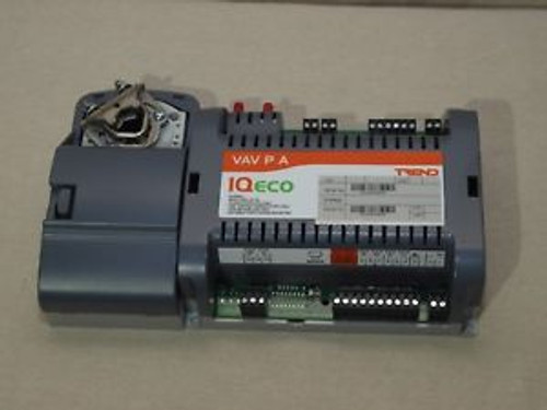 Trend IQeco VAV/PA Terminal Controller w/Actuator & Pressure Sensor 24VAC  NEW
