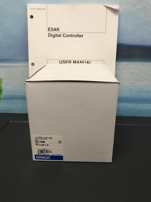NEW OMRON E5AK-AA2-500 MULTI RANGE TEMPERATURE CONTROLLER