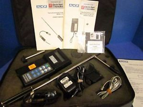 Alnor CompuFlow 8575 Meter and 275 ThermoAnemometer Probe Kit Used