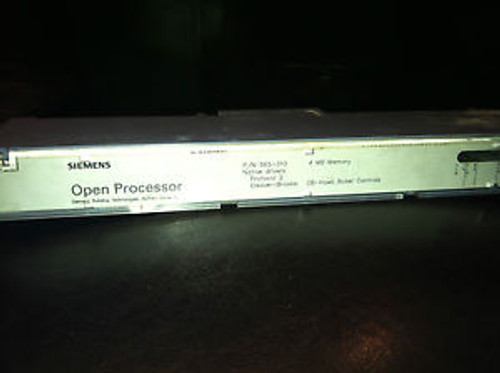 SIEMENS APOGEE LANDIS & GYR OPEN PROCESSOR 4MB 565-310 CB HAWK BOILER CONTROLS