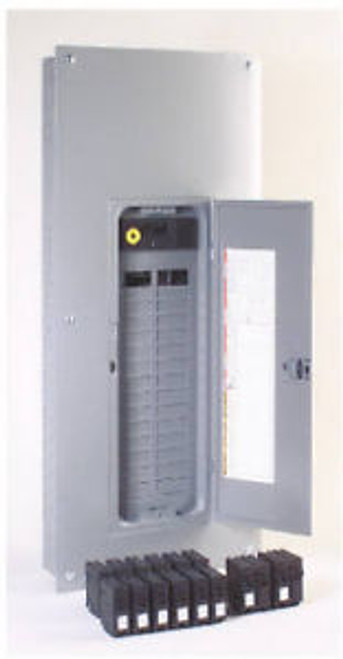 Square D Homvp14 200A 30 Space Load Center Value Pack W 14 Circuit Breakers