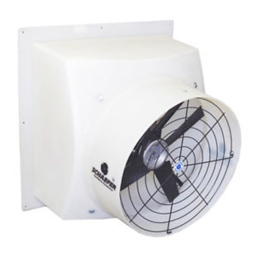 Schaefer  PFM163P13 3090 CFM 1/3 HP 16-Inch Direct Drive Poly Exhaust Fan