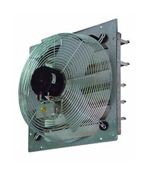 TPI Corporation CE16-DS Direct Drive Exhaust Fan Shutter Mounted Single Phase...