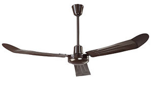 4- 56 commercial CP56B ceiling fans BROWN 120v 20500 cfm reversible