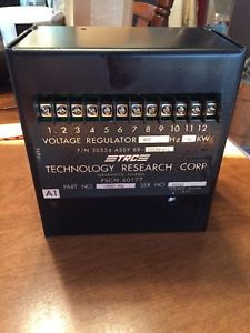 Trc Technology Research Corp Voltage Regulator 19890-002 Military Generator