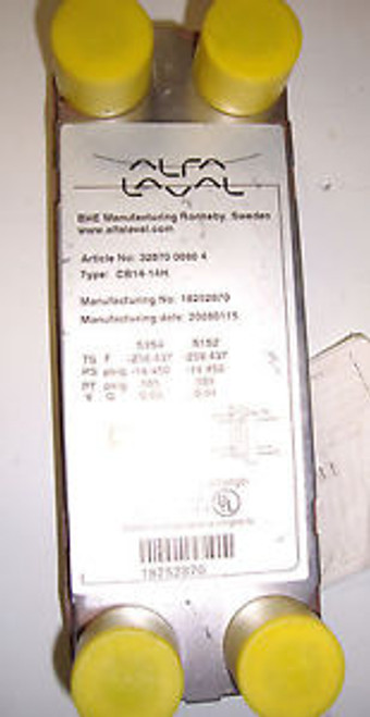 Alfa Laval Refrigerant Heat Exchanger Type CB14-14H
