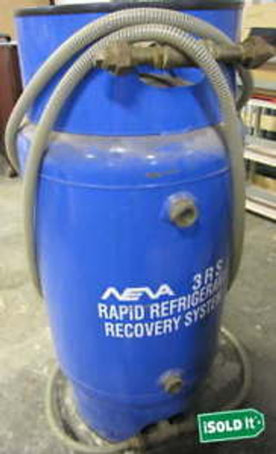 NEVA 3RS 440LB REFRIGERANT RECYCLE & RECOVERY VT440 TANK R-11 R-113 R-123 CFC