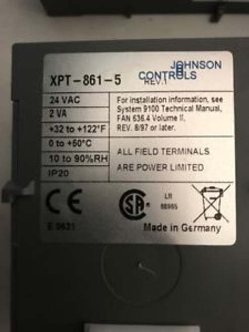 Metasys Johnson controls XPT-861-5 - Expansion Module Binary