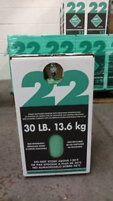 NEW R22  30 lb.new factory sealed Virgin made in USA Same Day shipping