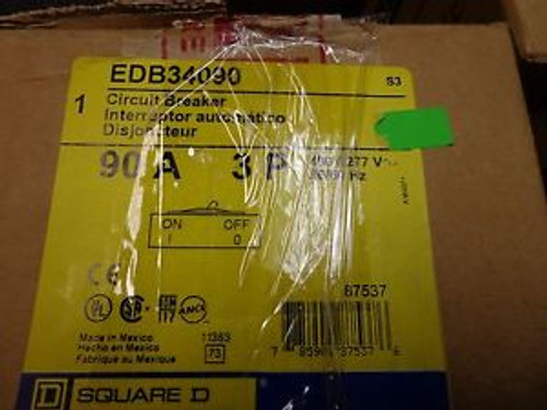New Square D Edb34090  90A 3P