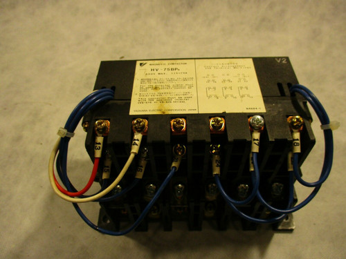 Yaskawa Hv-75Bp4 Magnetic Contactor 75 Amp