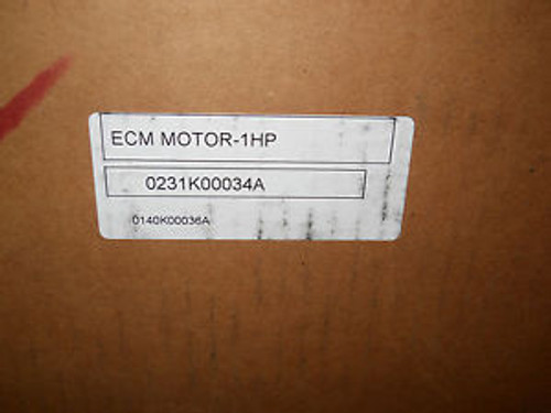 0231K00034A Goodman Amana 1 HP ECM Blower Motor