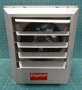 Dayton 3UF80 Electric Space / Room Heater 17 060 BtuH 480V 60 Hz