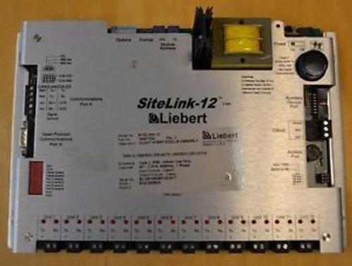 Emerson/Liebert SiteLink-12 12 EIA-422 Port 2 Communication Ports 166517G2Rev2