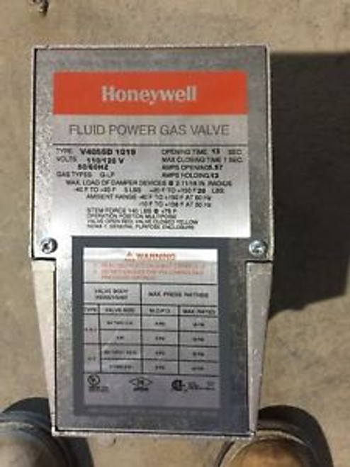 HONEYWELL FLUID POWER GAS VALVE V4055D 1035 PZB