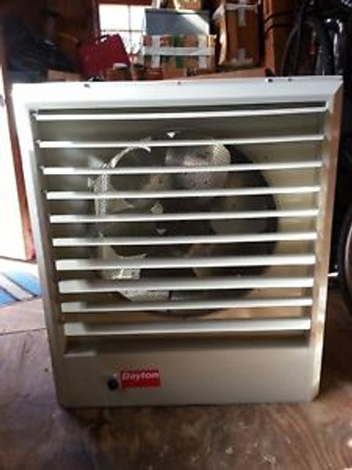 Dayton electric unit heater 37.5/50KVA 3 ph 208/230 volt 127000/170000 btu