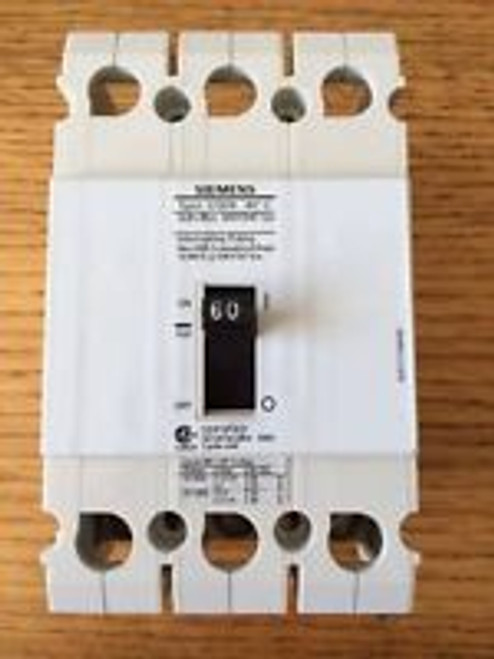 New Siemens 60A/600V 3 Pole Cqd6360 Circuit Breaker