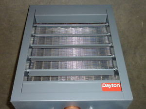 New Dayton Hydronic Unit Heater 18 H 450 cfm  3DUF7 24k btu 115v