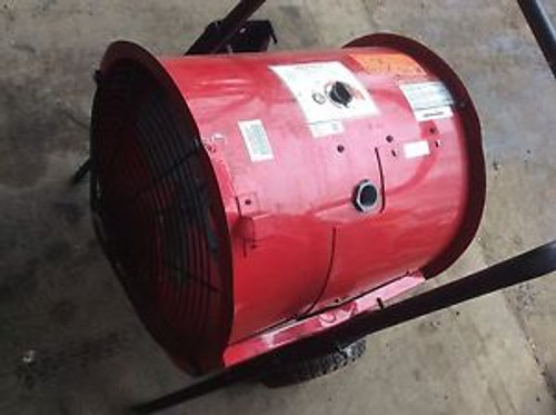 CHROMALOX DRA-15-23 PORTABLE ELECTRIC FAN HEATER BLOWER 3Ph 15KW M.