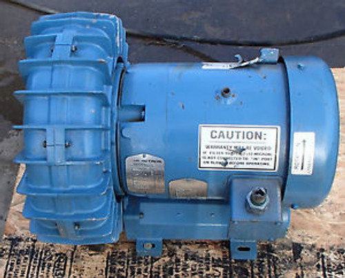EG&G Rotron DR623AY72 Blower 4.3 HP 2850 RPM Motor 208-230-460V 3ph
