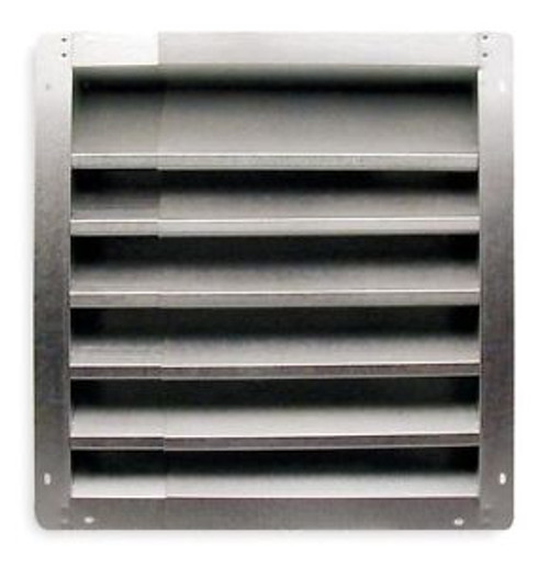 Dayton Louver Intake 24-42 In Galvanized Steel - 4F423