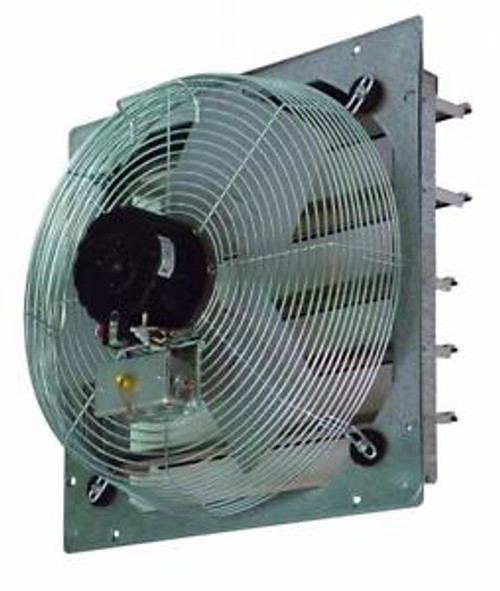 TPI Corporation CE24-DS Direct Drive Exhaust Fan Shutter Mounted Single...