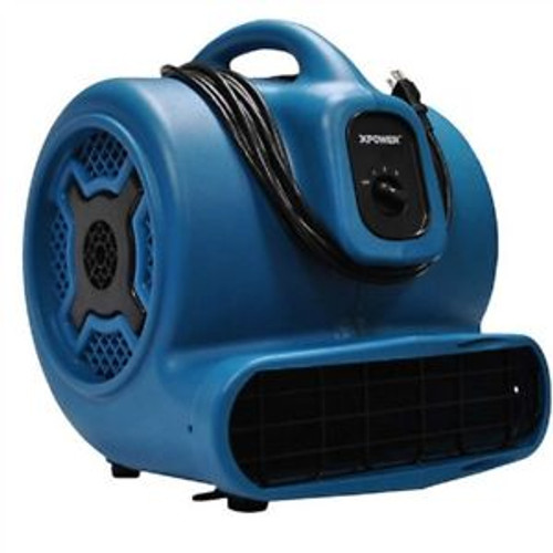 New Xpower Stackable Air Mover 4 Positions 3 Speeds 3/4 Hp