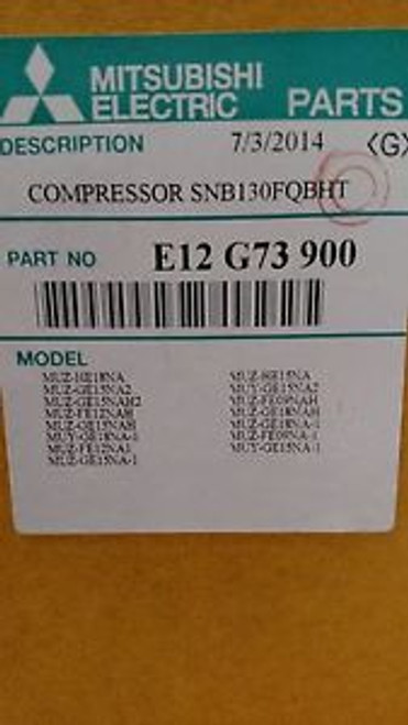 Mitsubishi SNB130FQBHT Inverter Compressor