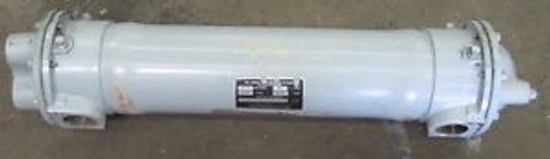 AMERICAN INDUSTRIAL AA-1024-4-6-FP 0701 BRASS SHELL COPPER TUBE HEAT EXCHANGER
