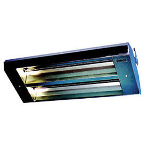TPI 60 2-Lamp Asymmetrical Infrared Heater 5000W 480V Brown