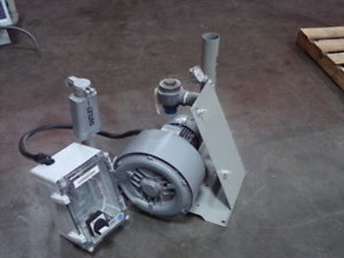 Nash_Elmo Regenerative Blower G 200 w Siemens 2.55 KW Motor Lot # 1