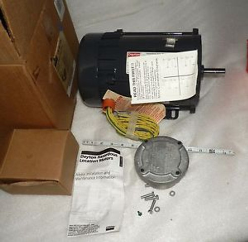 DAYTON 6K109C Hazardous Location Motor   1/3 HP 115/230 V  one phase unused