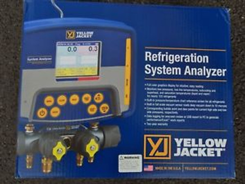 Digital Refrigerant Analyzer Yellow Jacket 40815 - New