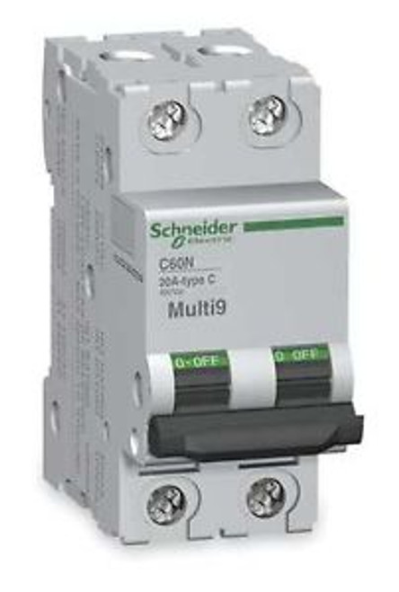 Schneider Electric Mg24444 Circuit Breaker C Curve 2 Pole 3A