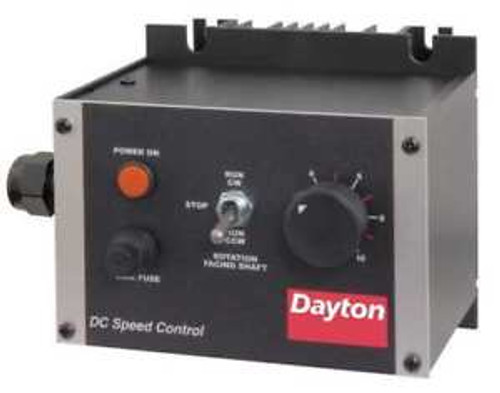 DAYTON 41D720 DC Speed Control 90/180VDC 10A NEMA 1