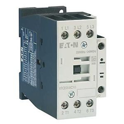 Eaton  Xtce025C10B   Iec Contactor Nonrev 240Vac 25A 1No 3P C Frame New!!