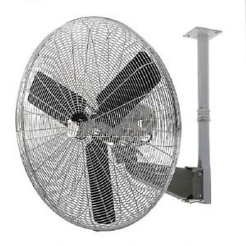 NEW Oscillating or Fixed Ceiling Mount Fan 24 Diameter