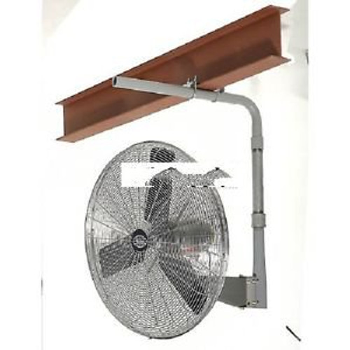 NEW Oscillating or Fixed I-Beam Mount Fan 24 Diameter