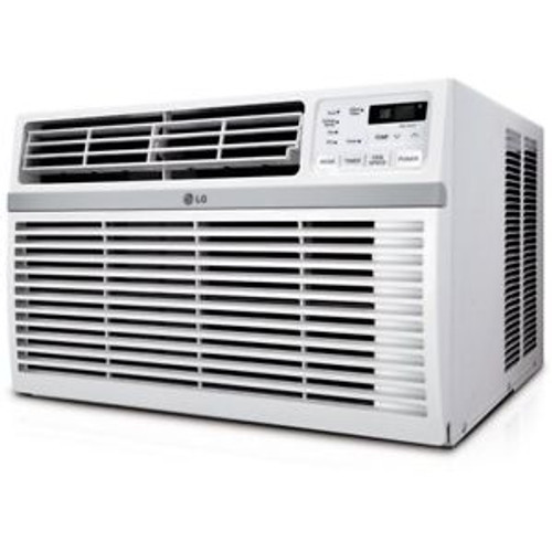 15000 Btu 115V Window-Mounted Air Conditioner With Remote Control