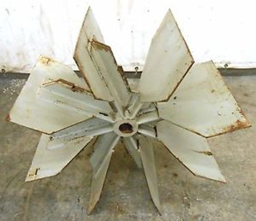 NEW YORK BLOWER COMPANY 8 BLADE RADIAL FAN WHEEL 30 DIAMETER 1 7/8 ID
